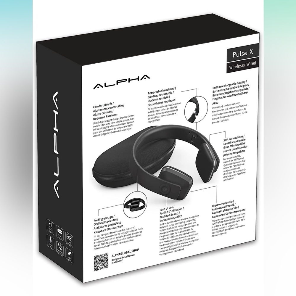 Alpha Bluetooth Headphones